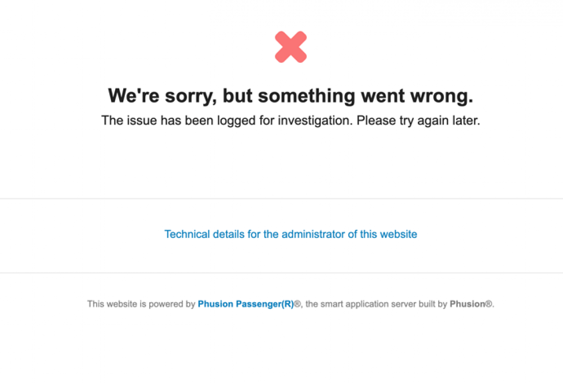 Website Error 500 Can`t Autoload Index.php with Message We`re Sorry, But Something Went Wrong